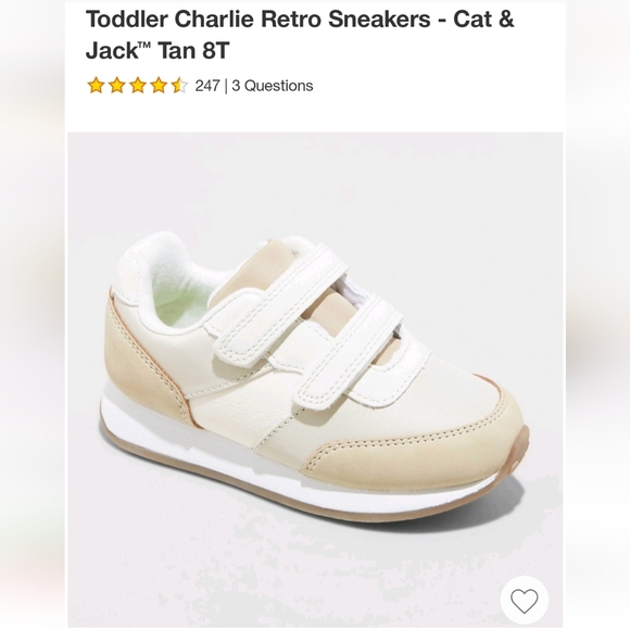 Boys toddler sneakers size 8 NWT - Picture 6 of 6